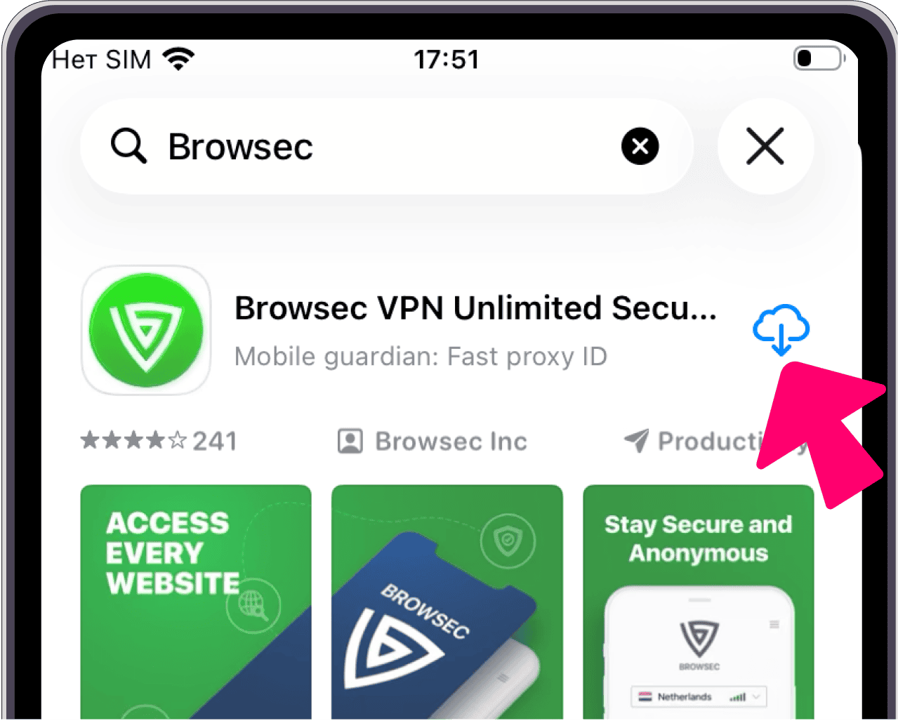 Browsec VPN в App Store